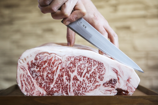 肉を切りたい