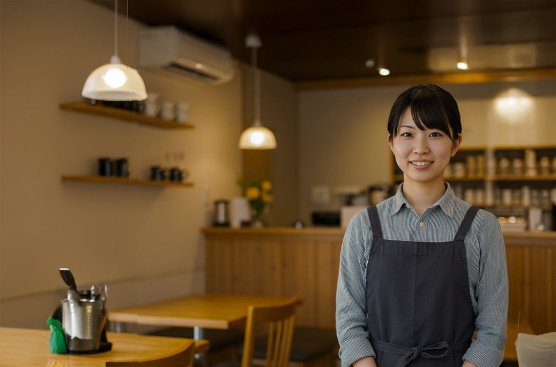 カフェスタッフ